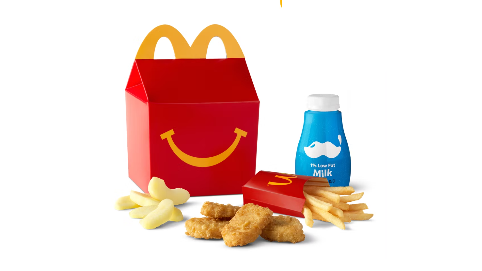 4 Piece Chicken McNuggets Happy Meal