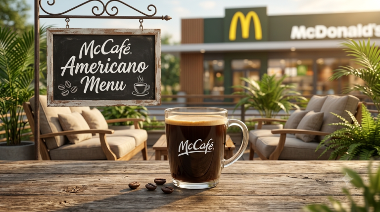 Americano Menu