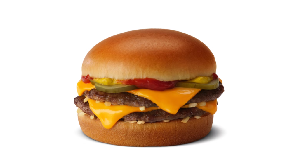 Double cheeseburger