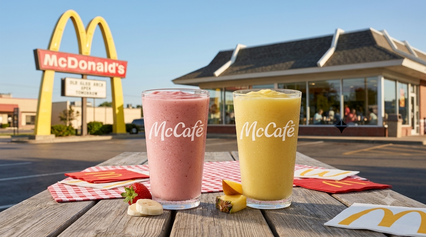 McDonald's Smoothies Menu