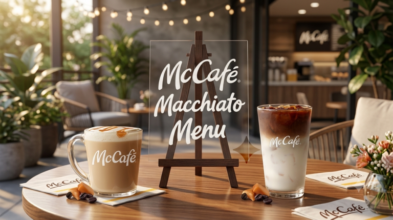 Macchiato Menu